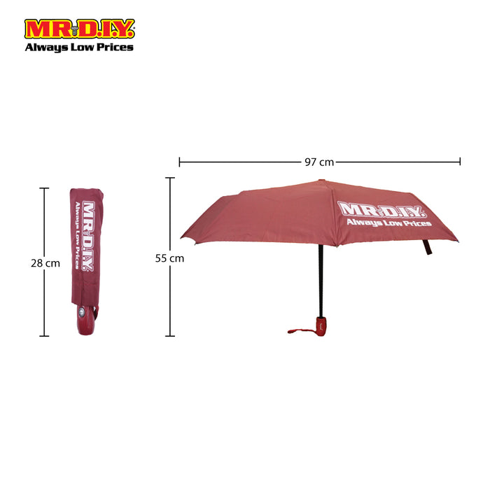 MR.DIY Automatic Foldable Umbrella (97cm x 55cm)- NOT FOR SALE