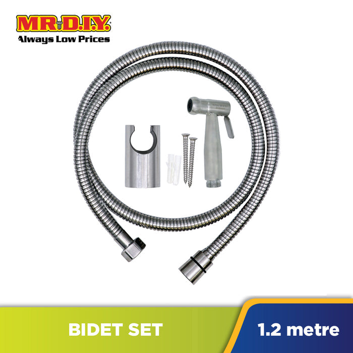 (MR.DIY) Bidet Set Brass Nuts SH-002 (1.2m)