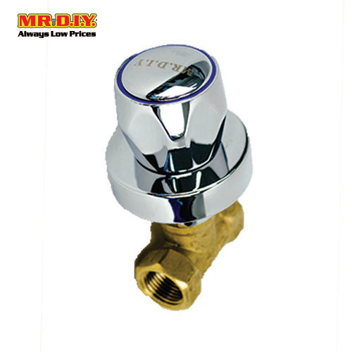 (MR.DIY) Brass Concealed Stop Cock Valve (1/2")
