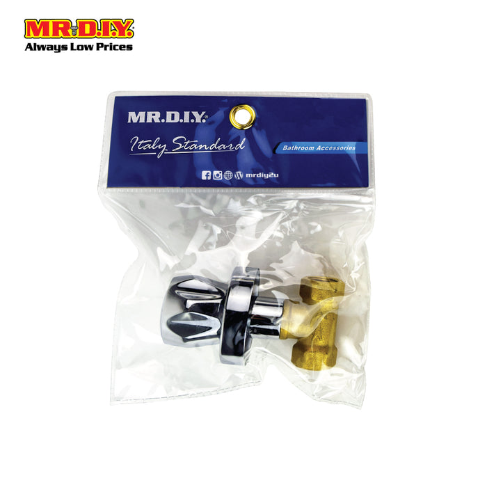 (MR.DIY) Brass Concealed Stop Cock Valve (1/2")