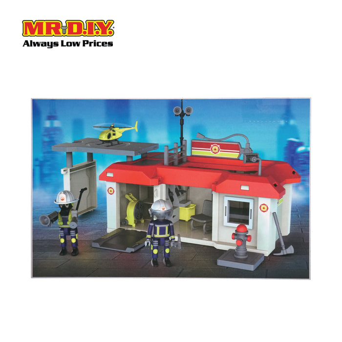 (MR.DIY) Fire Station Simulation Toyset