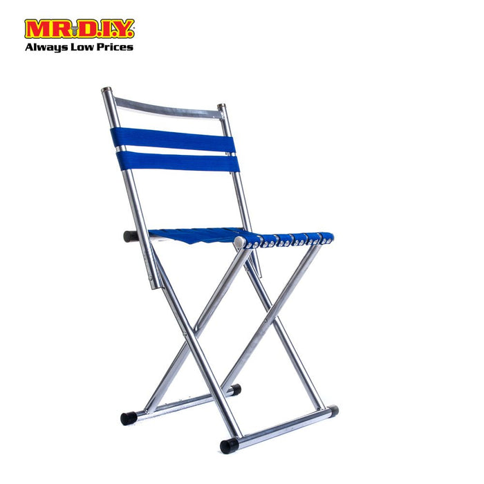 (MR.DIY) Folding Stool With Back