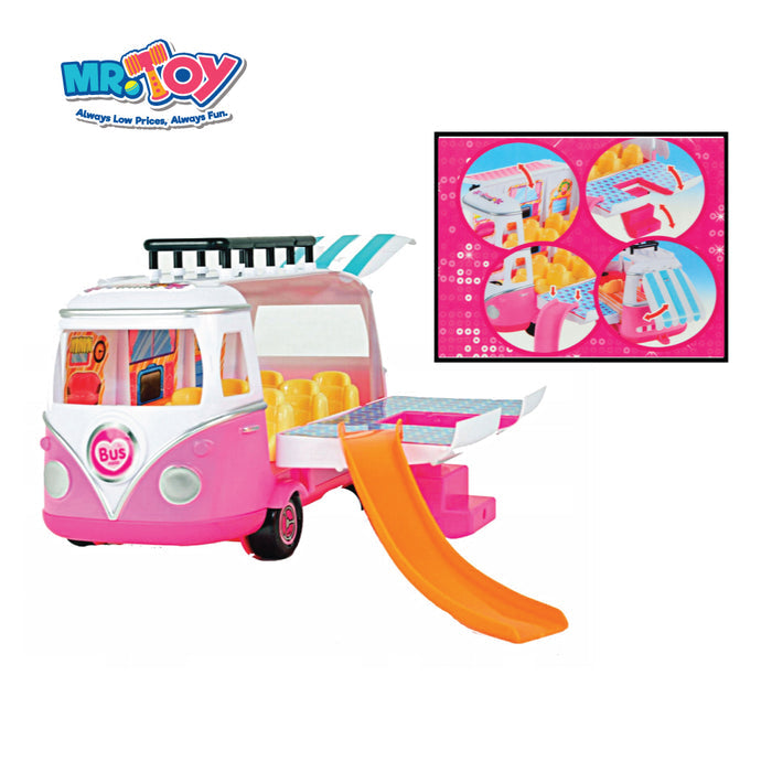 (MR.DIY) Food Truck Playset Toys-Beauty Series