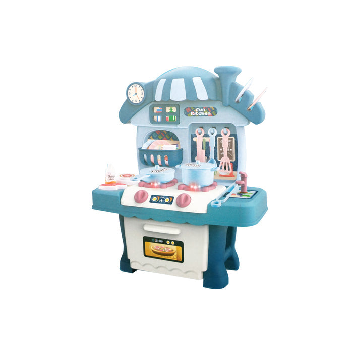 (MR.DIY) Kitchen Cooking Playset Accessories Toys Set (33pcs)