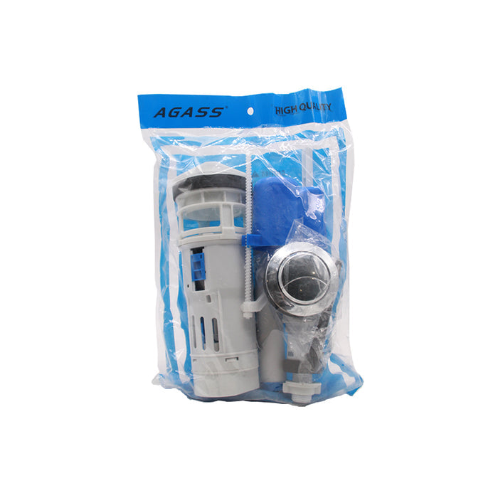 (MR.DIY) Replacement Toilet Tank Fill Valve Water Drain Flush Dual Button Kits
