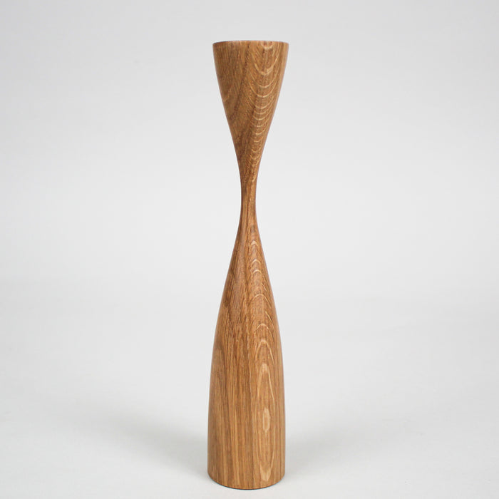 Oak Candlestick Holder