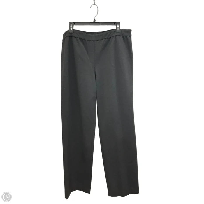 Pants Designer By Lafayette 148 In Grey, Size: Xxl