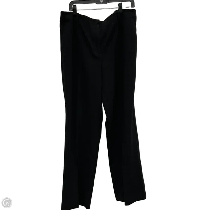 Pants Dress By Talbots In Black, Size: 16