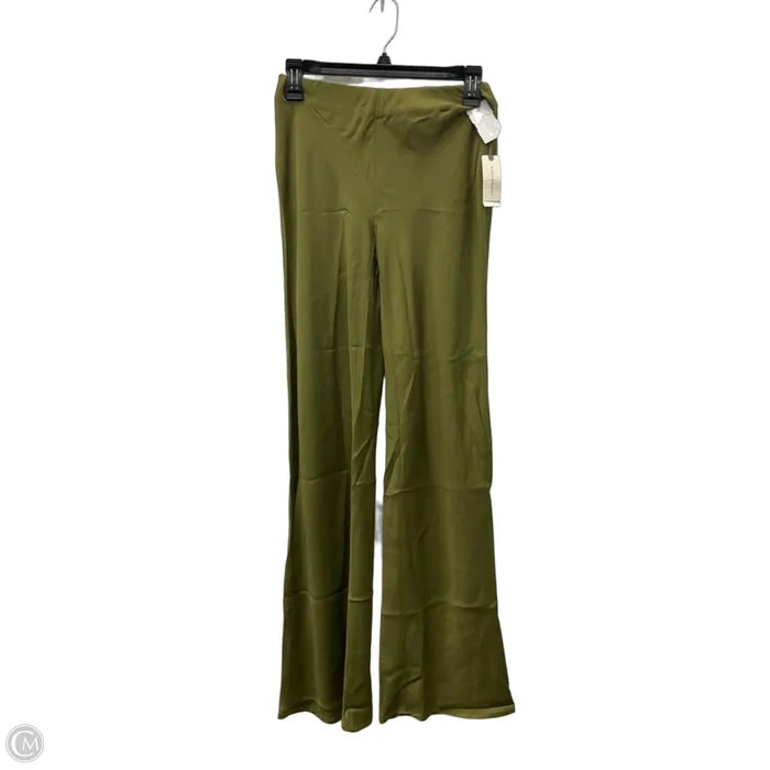 Pants Wide Leg By Anthropologie In Green, Size: Xs