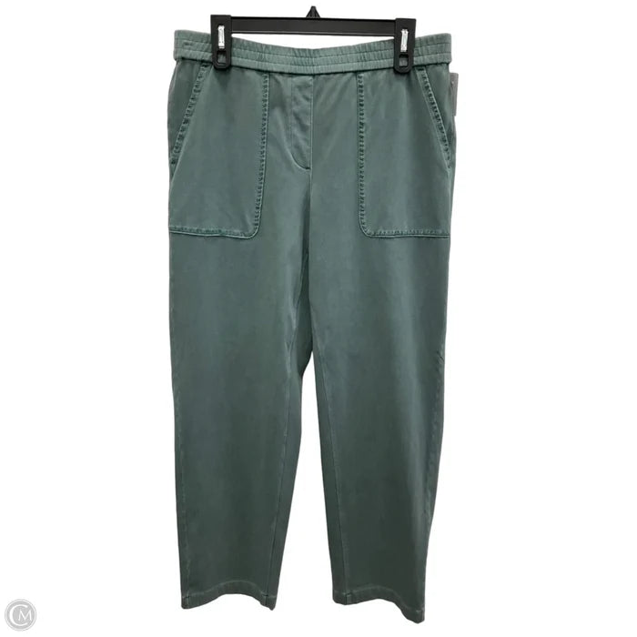 Pants Wide Leg By J. Jill In Green, Size: M