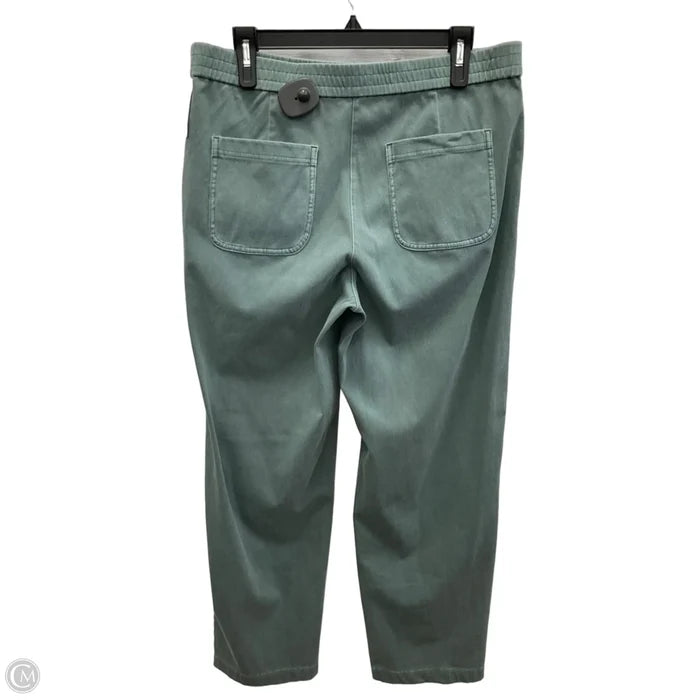 Pants Wide Leg By J. Jill In Green, Size: M