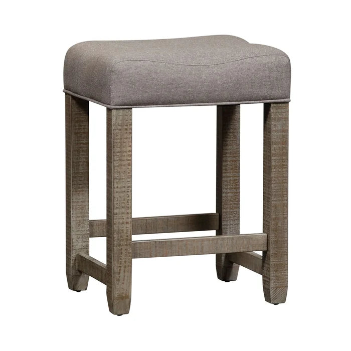 Parkland Falls Console Stool in Weathered Taupe image
