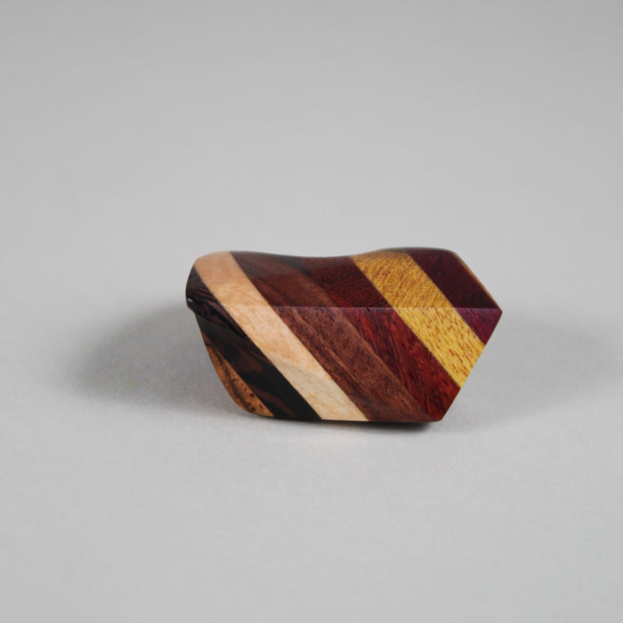 Rainbow Laminated Wood Ring