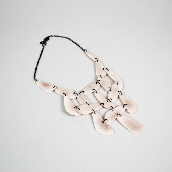 Rectilinear Bib Necklace
