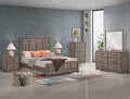 Crown Mark Furniture River Dresser Mirror in Brown image