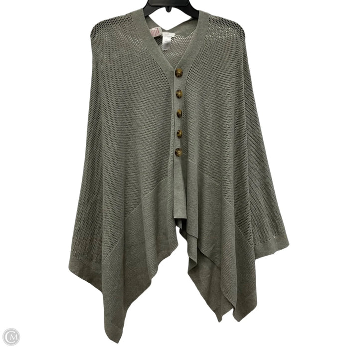 Shawl By J. Jill In Grey, Size: Osfm