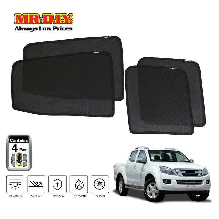 SHENGGE Car Fit Sunshade D-MAX 2015 Set (4 pieces)