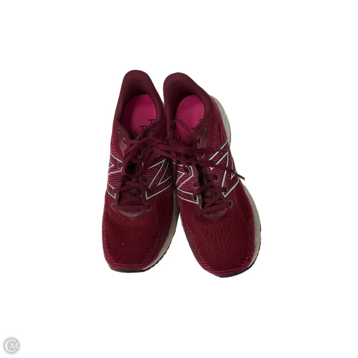 Shoes Athletic By New Balance In Maroon, Size: 10.5