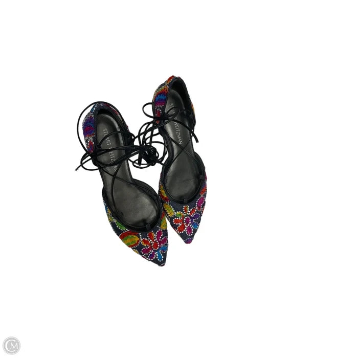 Shoes Designer By Stuart Weitzman In Multi-colored, Size: 9.5
