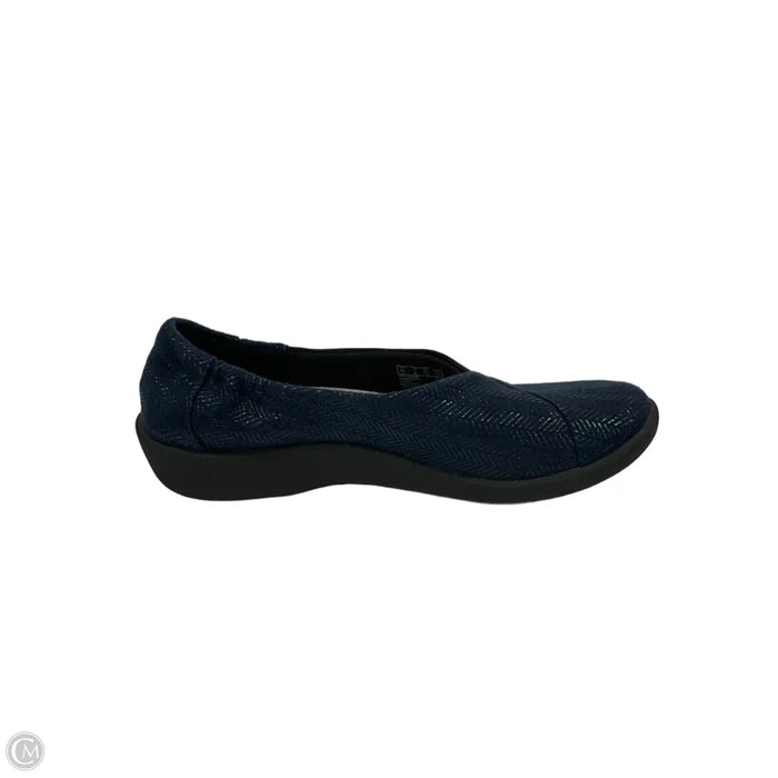Shoes Flats By Clarks In Blue, Size: 7