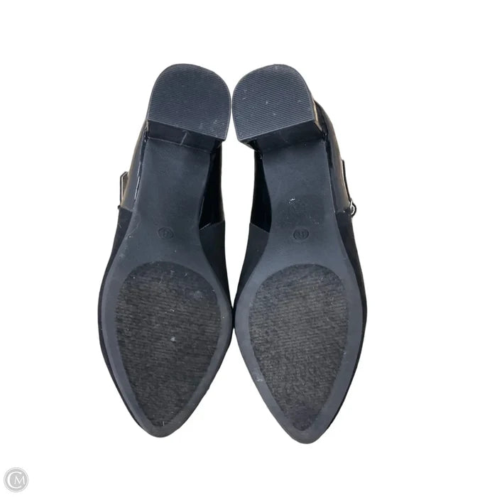 Shoes Heels Block By Cato In Black, Size: 8