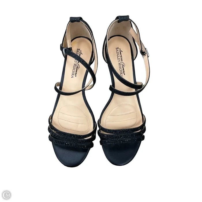 Shoes Heels Wedge By Badgley Mischka In Black, Size: 8