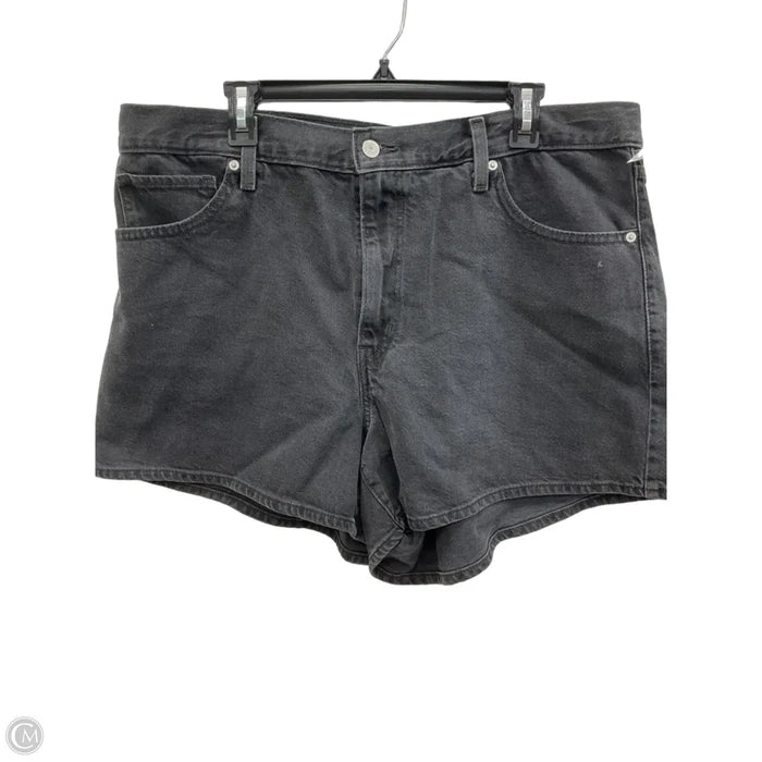 Shorts By Levis In Black, Size: 18