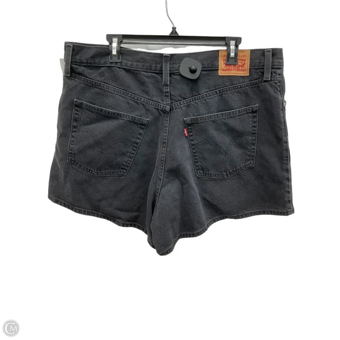 Shorts By Levis In Black, Size: 18