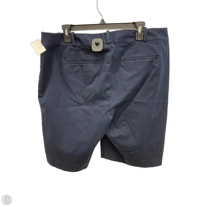 Shorts By Talbots In Navy, Size: 14