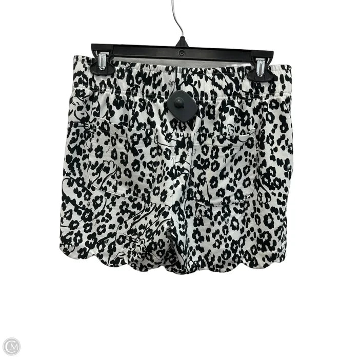 Shorts Designer By Lilly Pulitzer In Black & White, Size: S