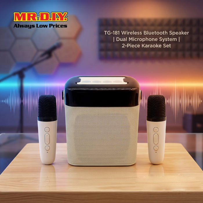 SIBYL TG-181 Wireless Bluetooth Speaker with 2 Microphones