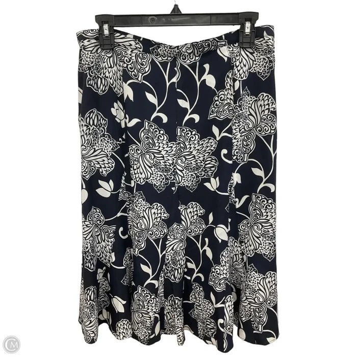 Skirt Maxi By Ann Taylor In Blue, Size: 0