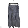 Skirt Maxi By Lane Bryant In Blue & White, Size: 16