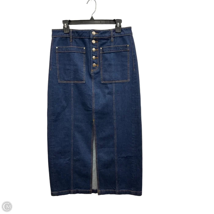 Skirt Maxi By Loft In Blue, Size: 6