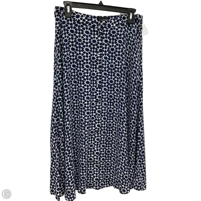 Skirt Maxi By Talbots In Blue, Size: S