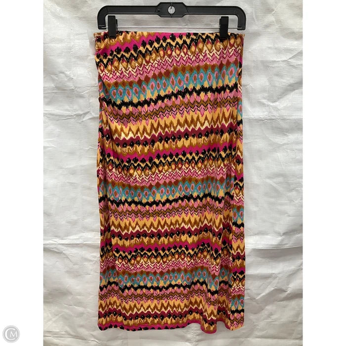 Skirt Midi By Boden In Multi-colored, Size: Mp