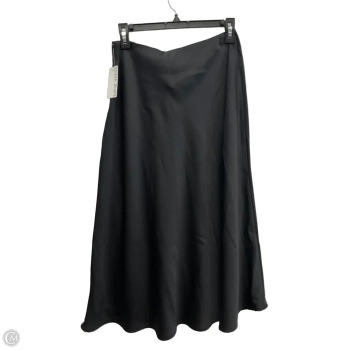Skirt Midi By Nine West In Black, Size: S