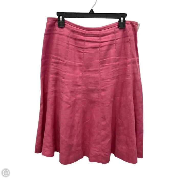 Skirt Midi By Talbots In Pink, Size: 10