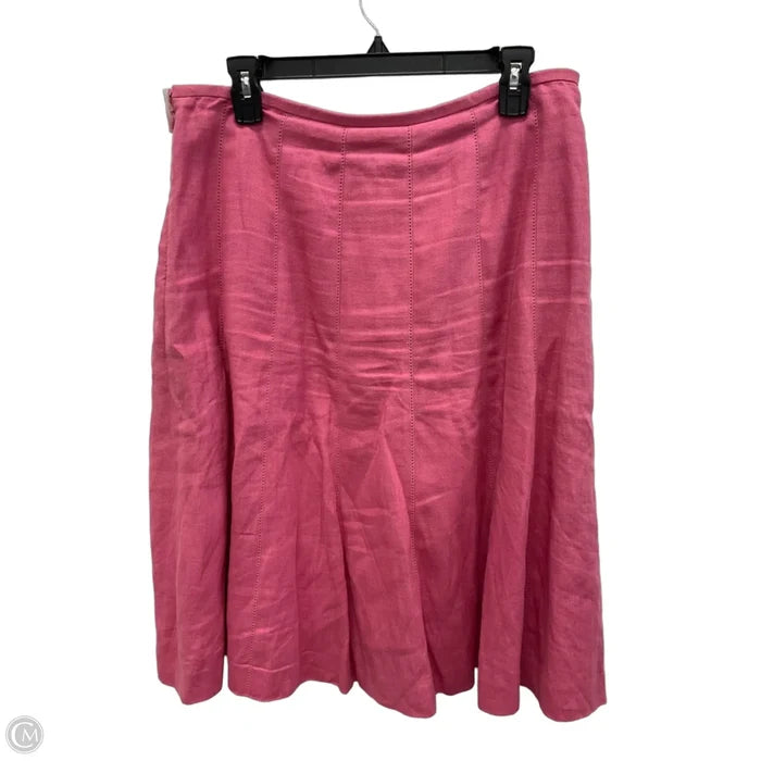 Skirt Midi By Talbots In Pink, Size: 10