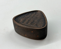 Small Triangular Dot Dish (Black)