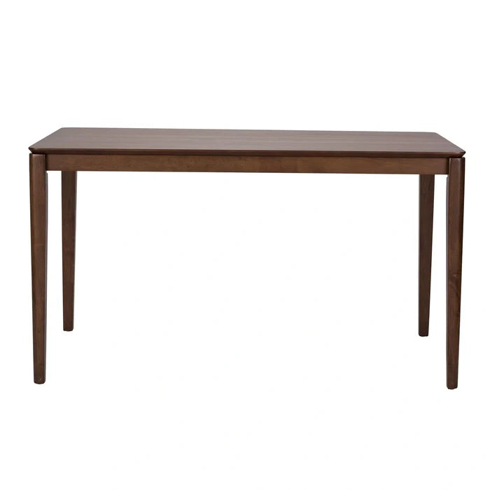 Space Saver Rectangular Leg Table in Satin Walnut image