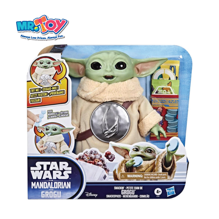 STAR WARS The Mandalorian and Grogu Snackin' Grogu