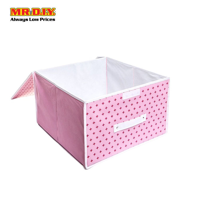 SUNEE Foldable Non-Woven Storage Box with Lid 70417