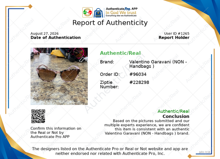 Sunglasses Luxury Designer By Valentino-garavani, Size: