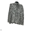Sweater By Chicos In Black & White, Size: L