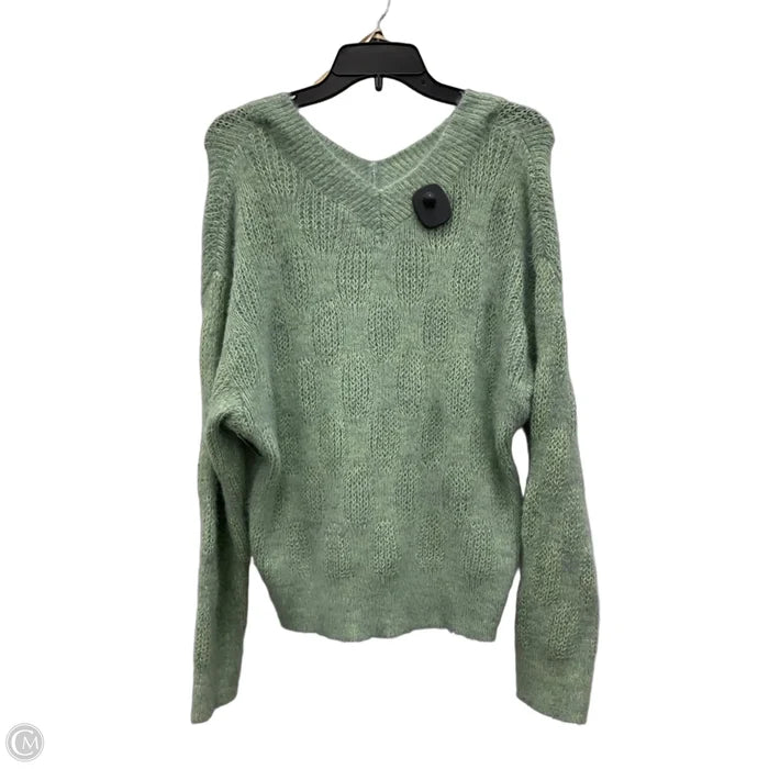 Sweater By Democracy In Green, Size: Xl