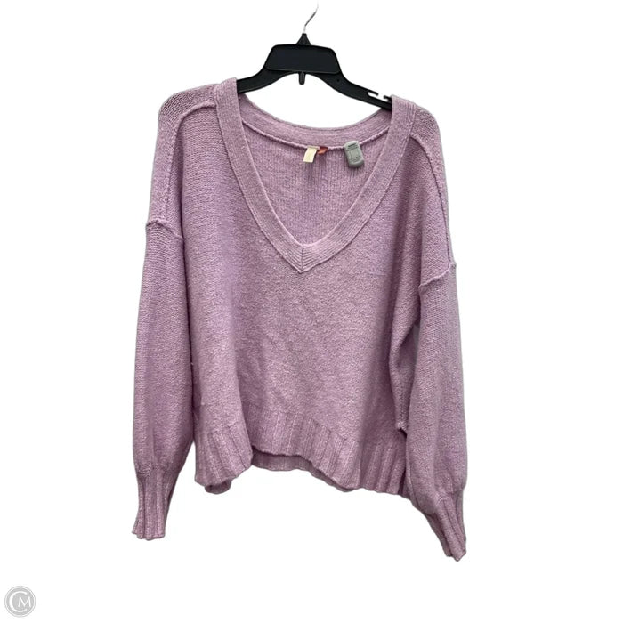 Sweater By Pilcro In Purple, Size: M