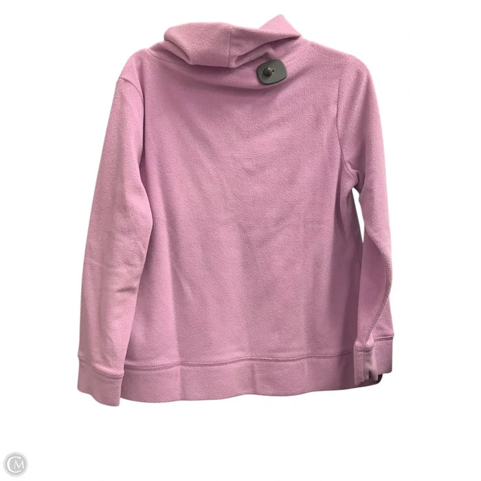 Sweatshirt Collar By Talbots In Purple, Size: M