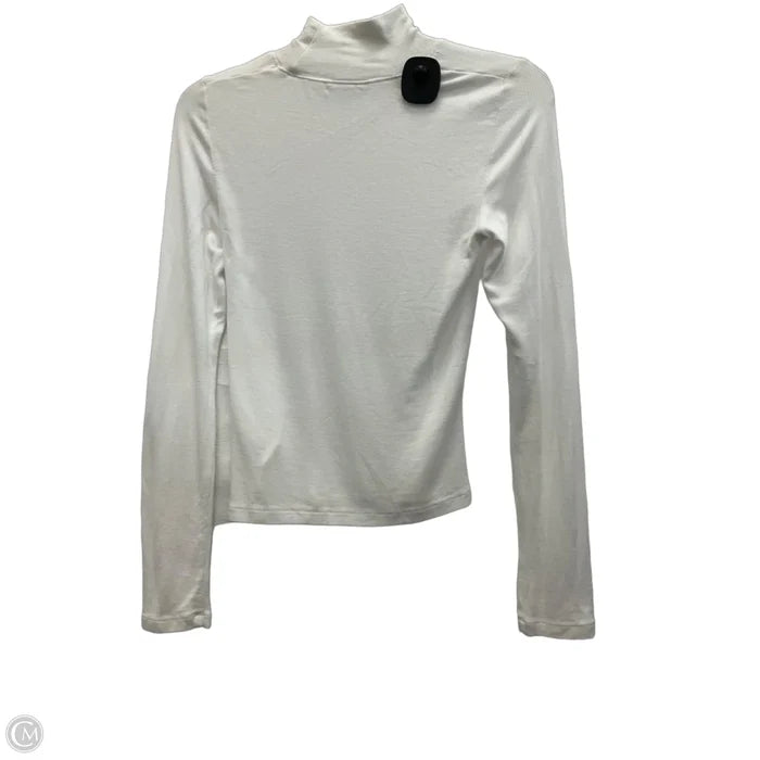 Top Long Sleeve Basic By Favorite Daughter In White, Size: M