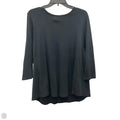 Top Long Sleeve Basic By J. Jill In Black, Size: L